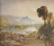 Joseph Mallord William Turner Prudhoe Castle,Northumberland (mk31) oil painting on canvas